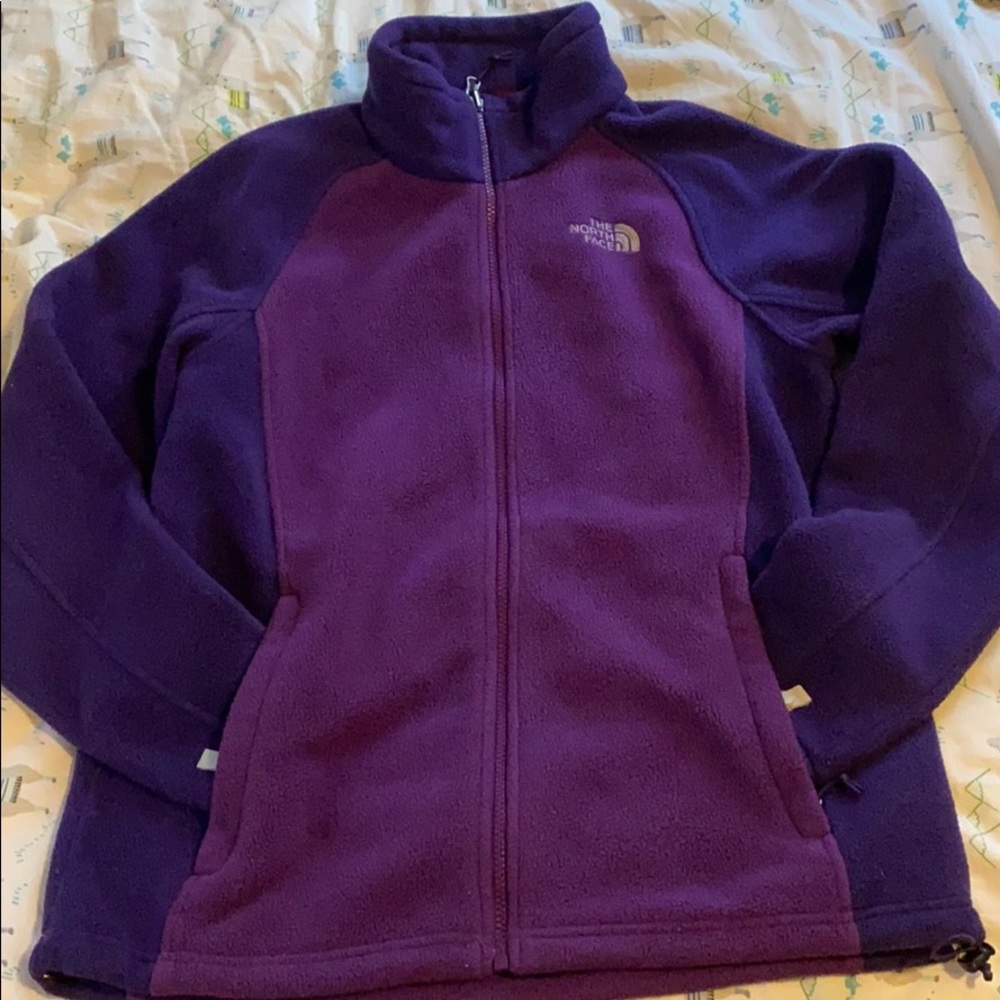 Northface fleece zip up size medium